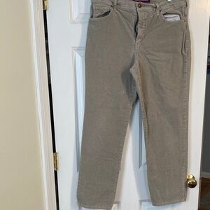 Gloria Vanderbilt Women’s Corduroy Pants in Tan